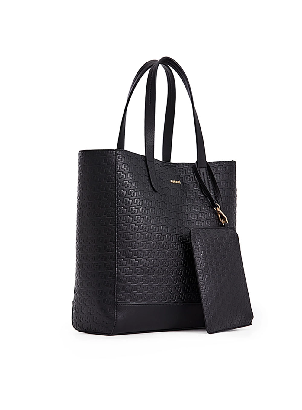 Bolsa Colcci Fem Shop Bag Gravacao Preto