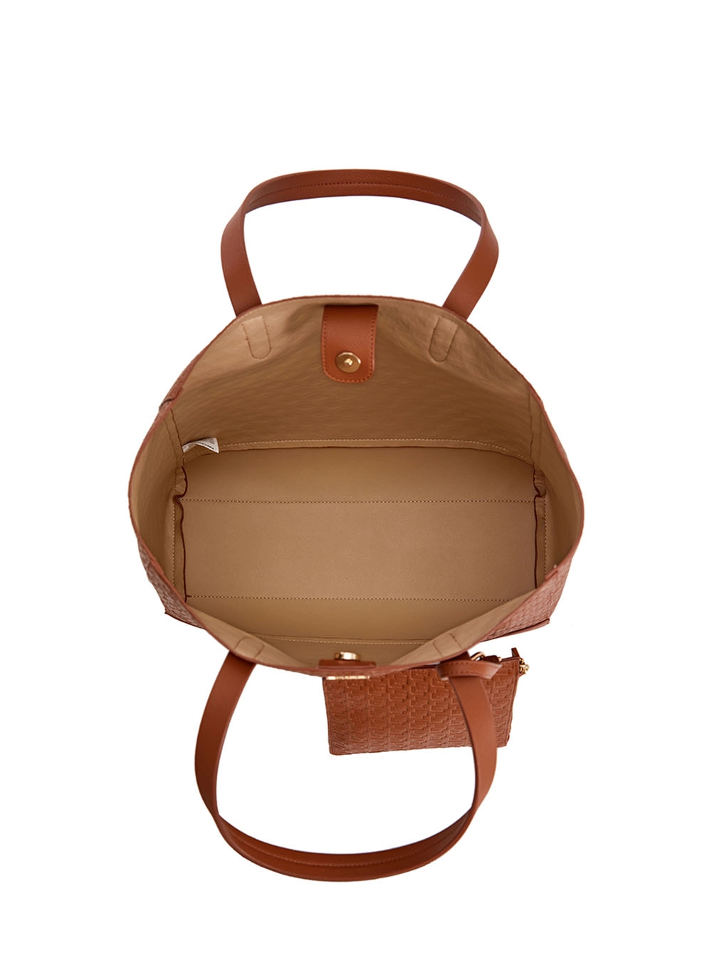 Bolsa Colcci Fem Shop Bag Gravacao Marrom