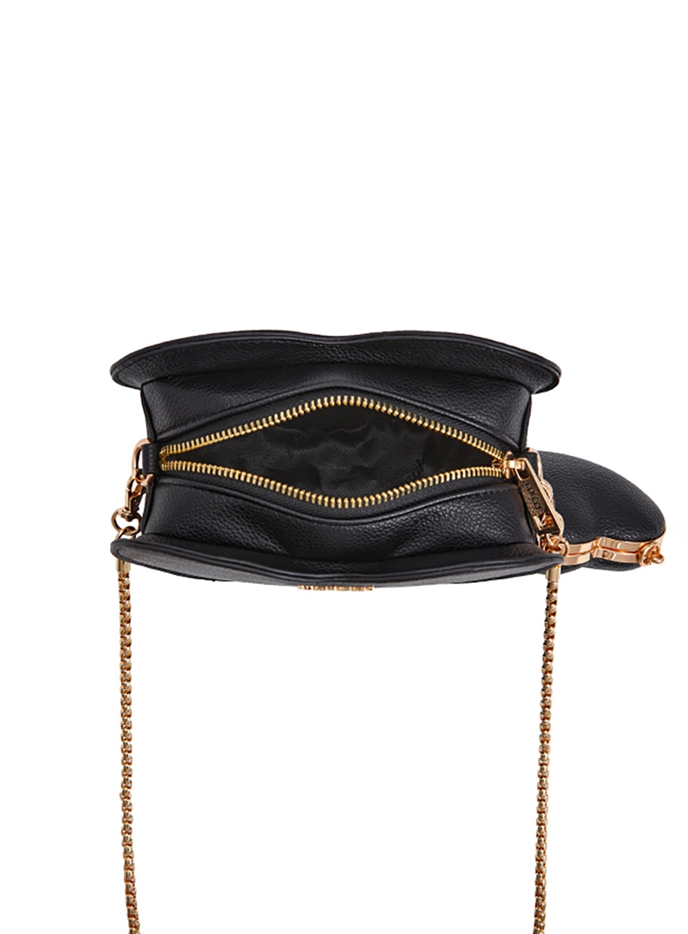 Bolsa Colcci Fem Heart Mini Floater Preto