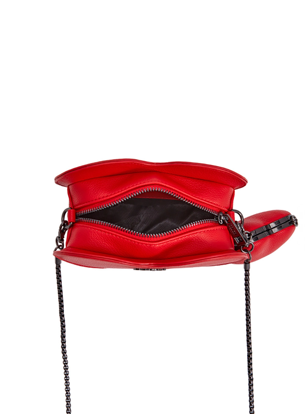 Bolsa Colcci Fem Heart Mini Floater Vermelho