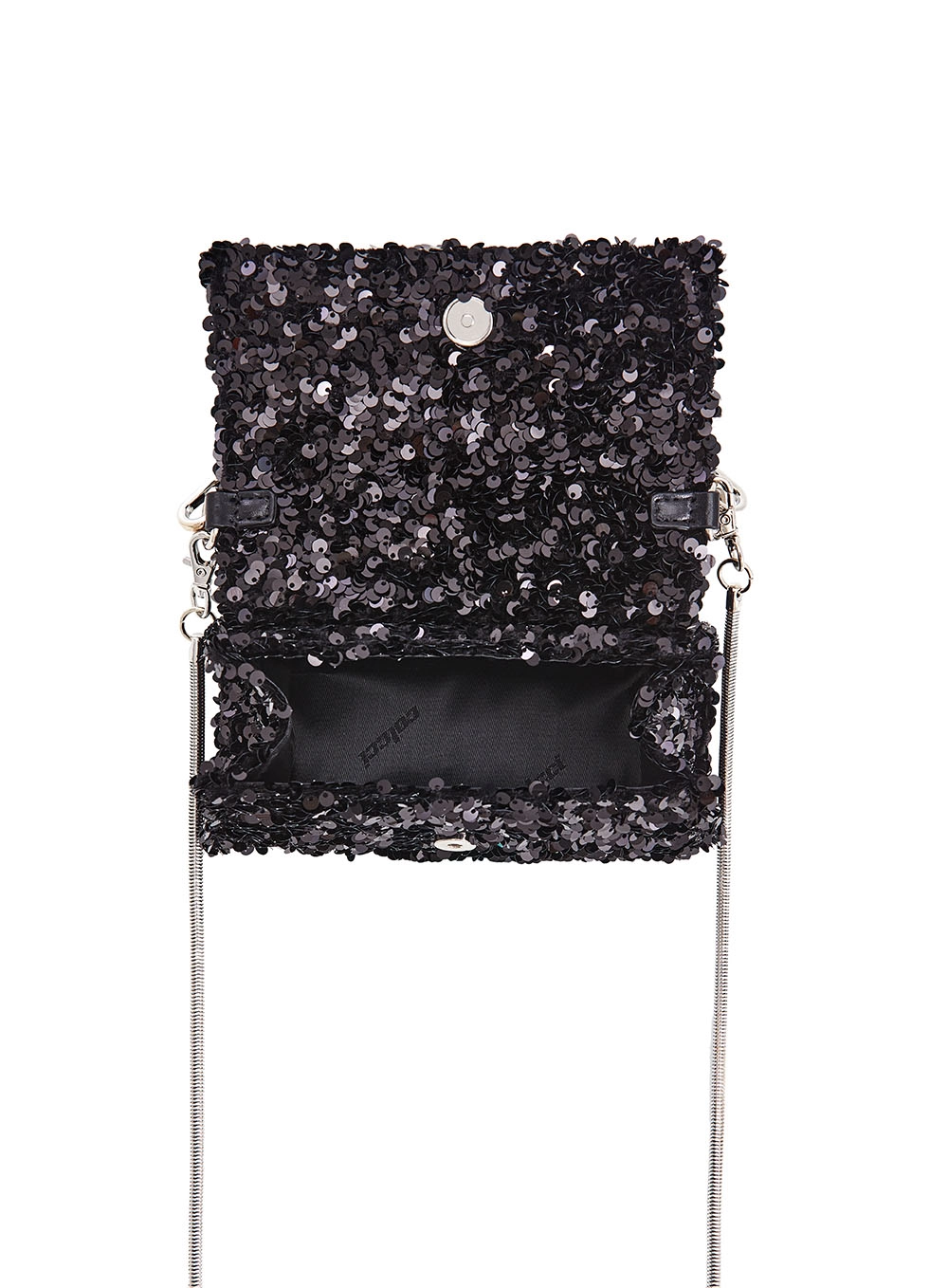 Bolsa Colcci Fem Mini Crossbody Paete Preto