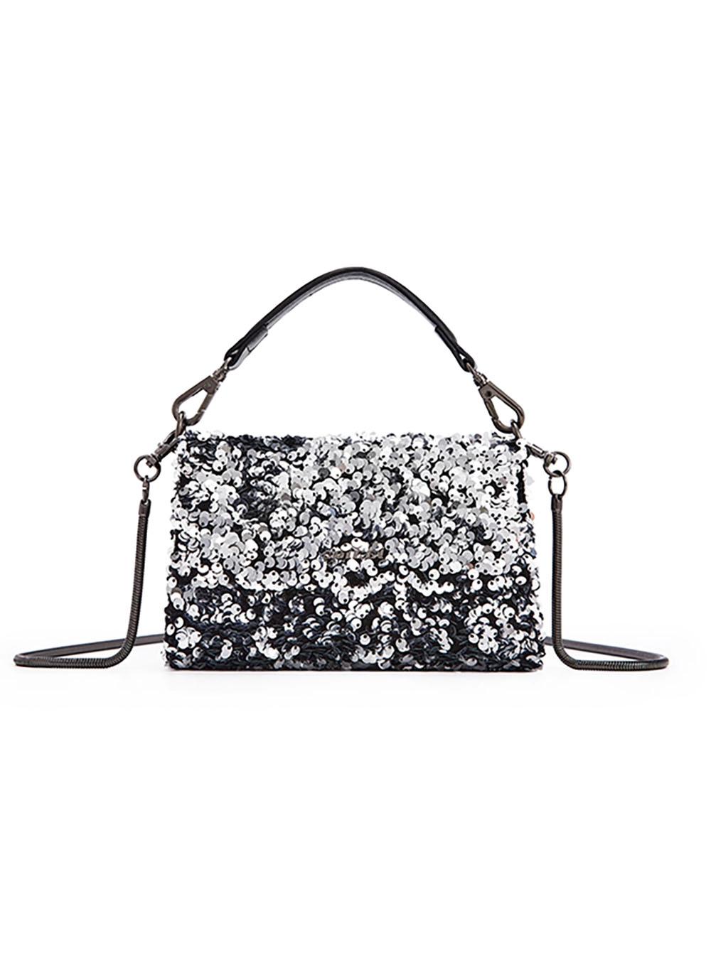 Bolsa Colcci Fem Mini Crossbody Paete Prata
