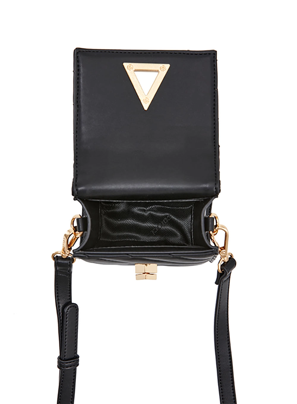 Bolsa Colcci Fem Crossbody Matelassê Preto