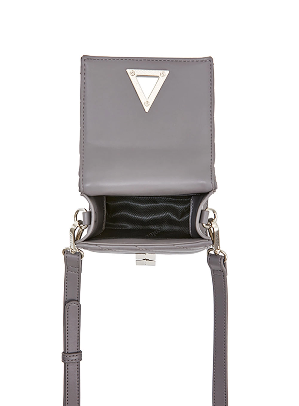 Bolsa Colcci Fem Crossbody Matelassê Cinza