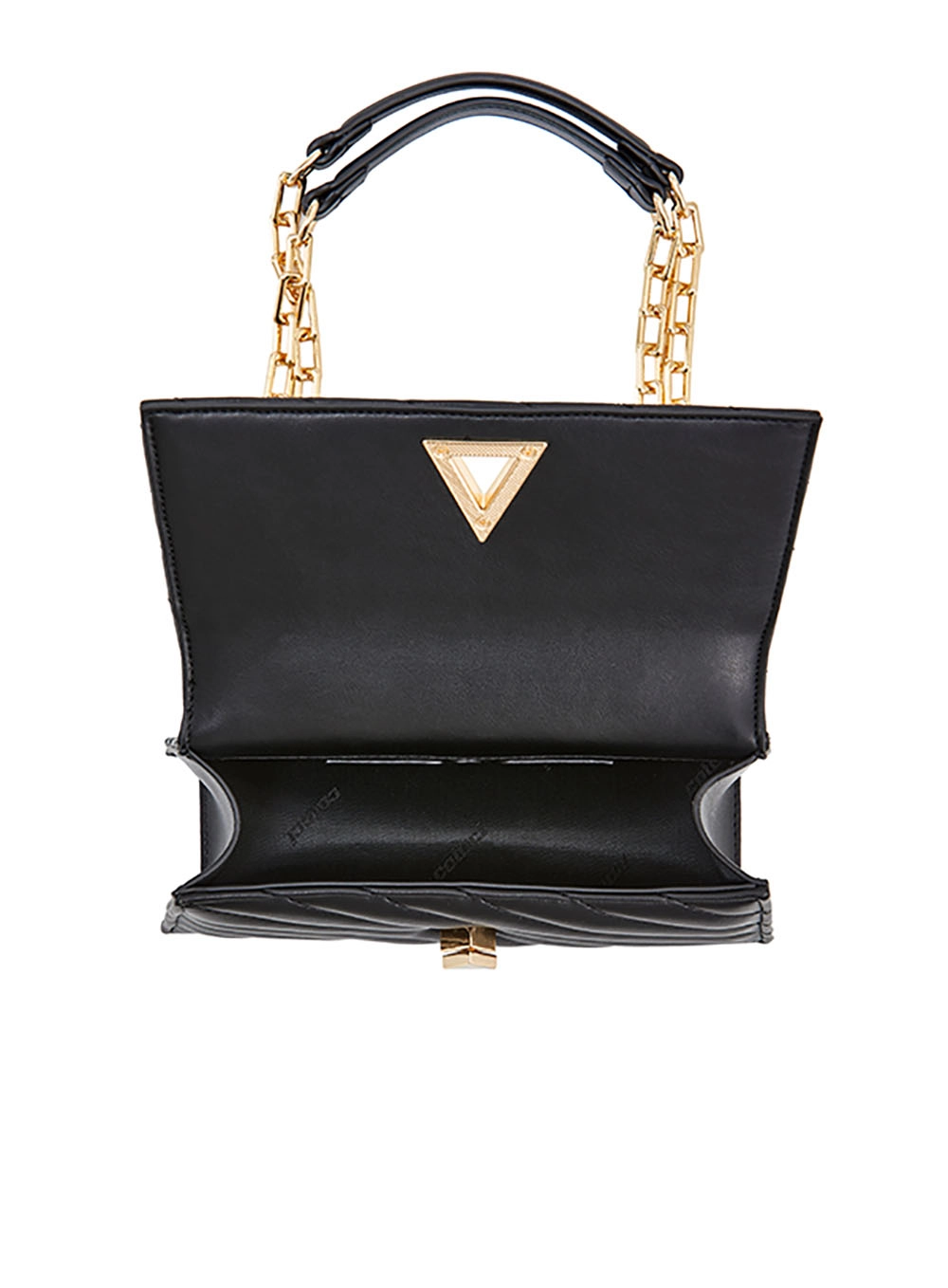 Bolsa Colcci Feminina Tiracolo Estampa Quadriculada Preto