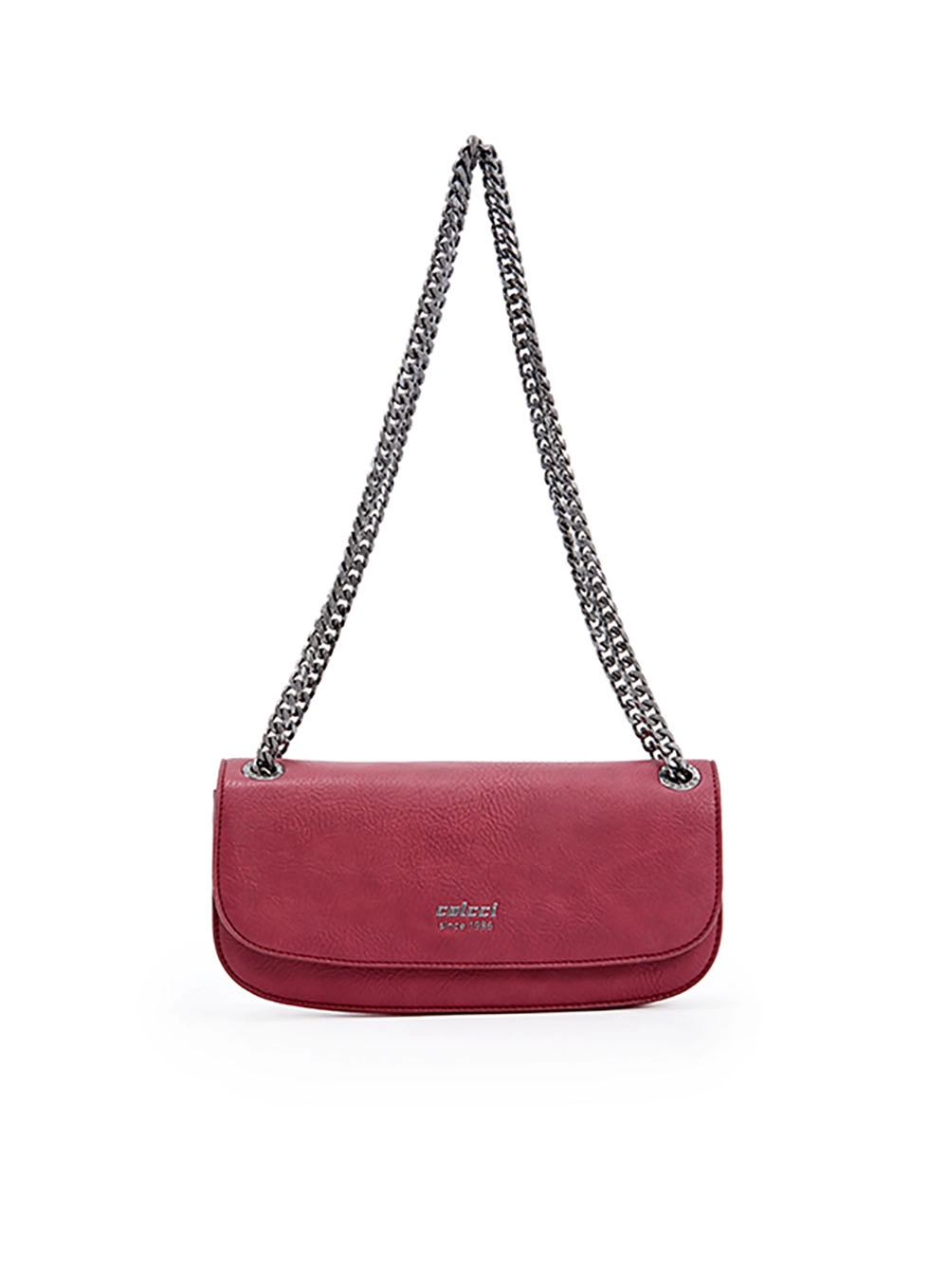 Bolsa Colcci Fem Baguette Textura Bordo