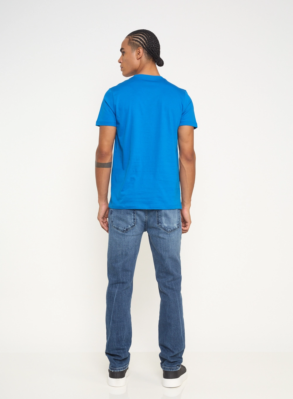 Calça Masculina Jeans Slim Índigo
