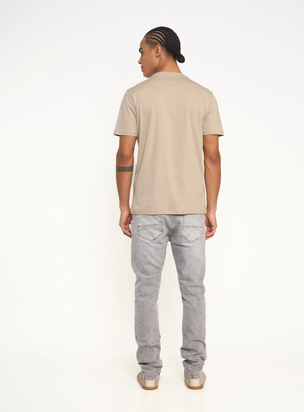 Calça Masculina Jeans New Felipe Skinny Indigo Preto