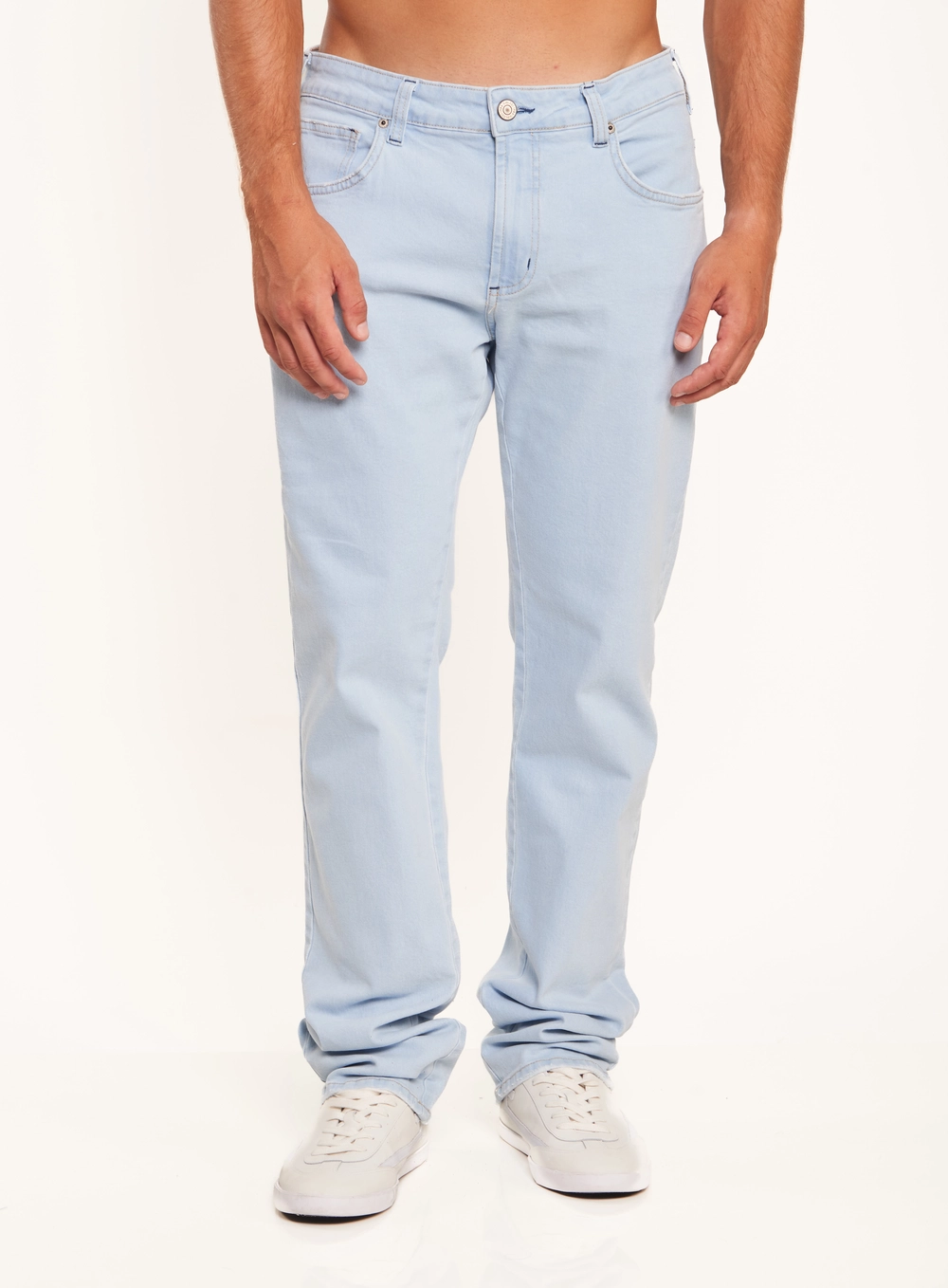 Calça Masculina Jeans Slim Índigo