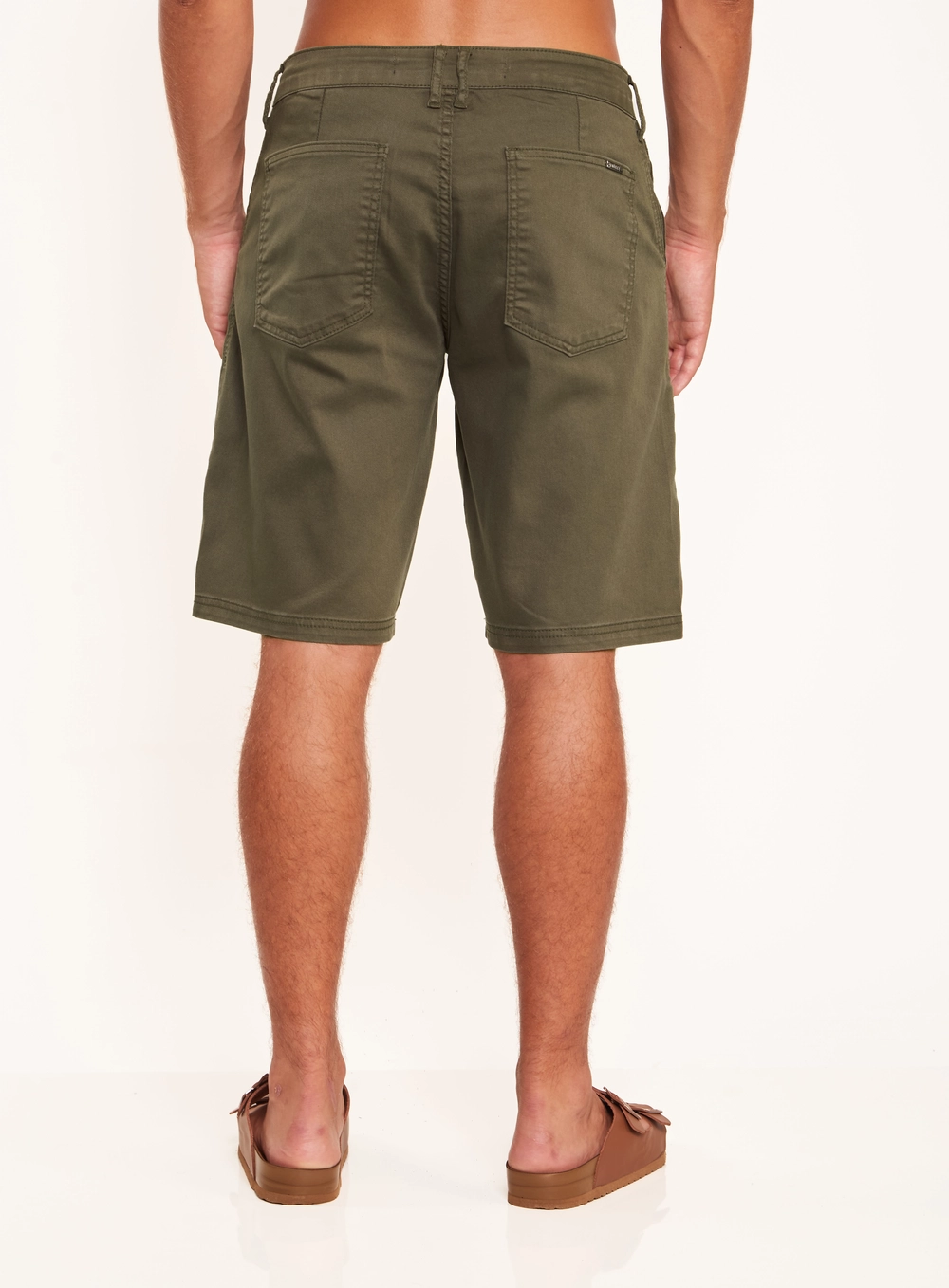 Bermuda Masculina Noah Com Cordão E Bolsos Verde Biosphere