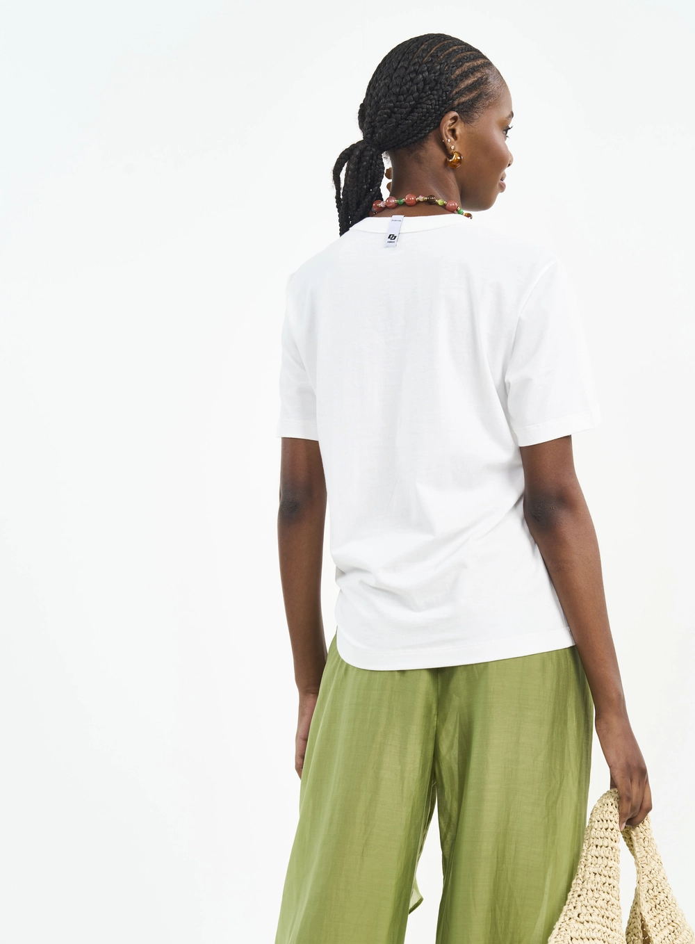 Camiseta Com Estampa Lemons Organic Off Shell