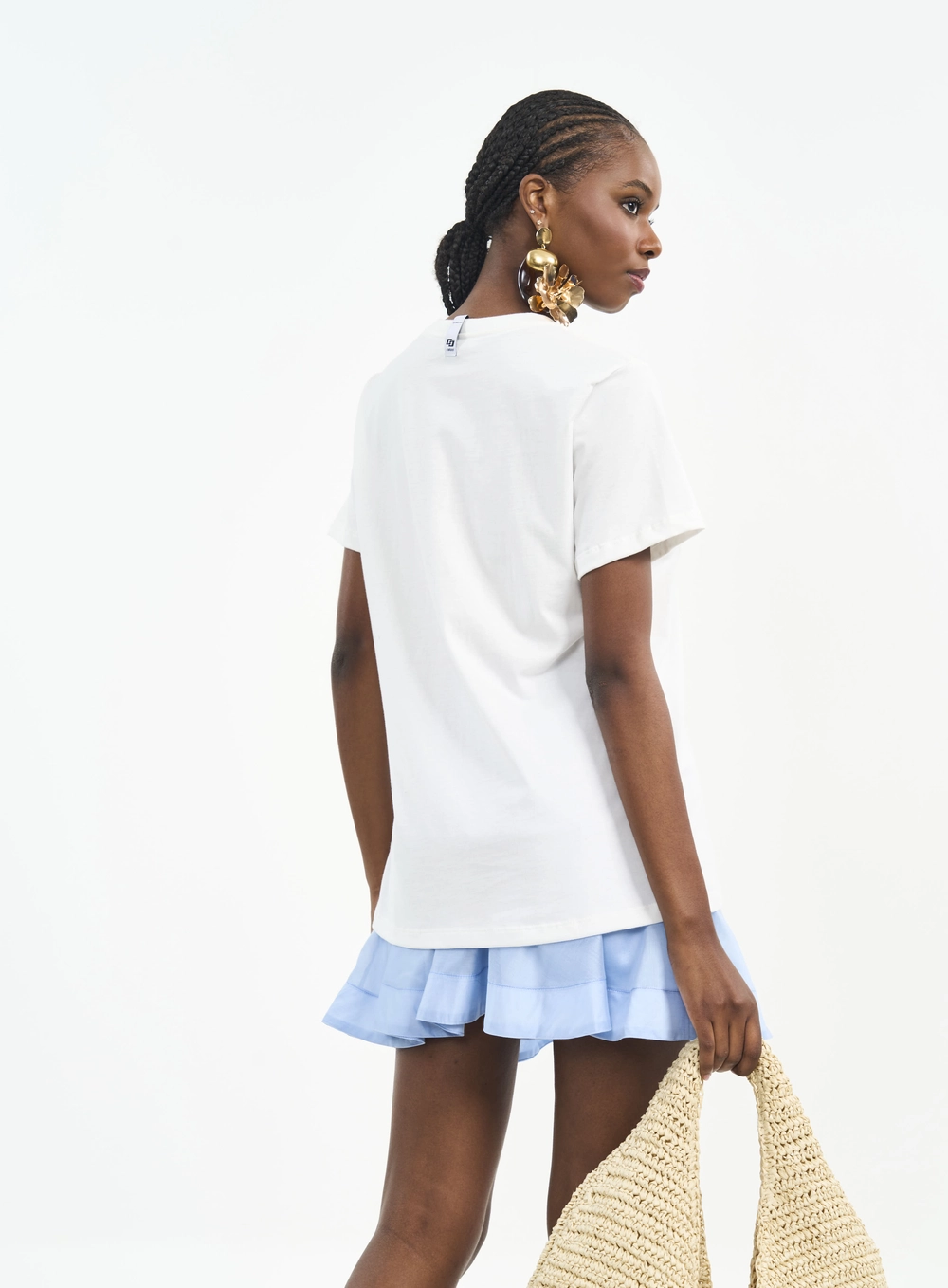 Camiseta Com Estampa Artistic Culture Off Shell