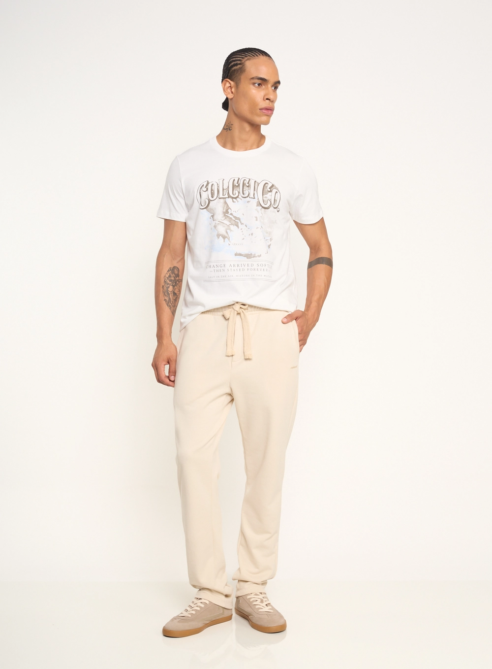 Camiseta Com Estampa Greece Off Shell