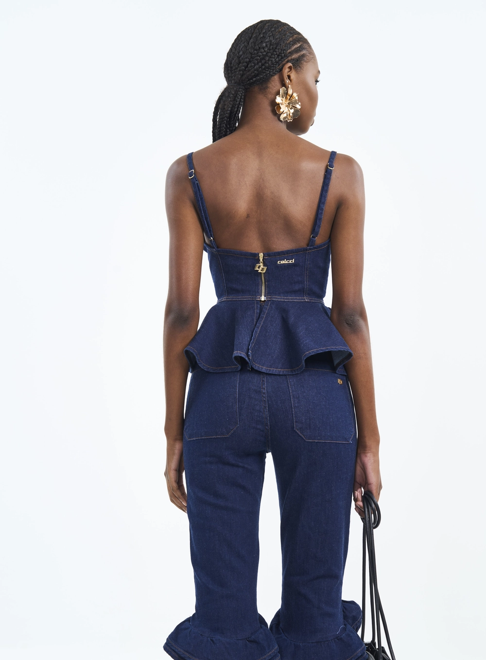 Top Jeans Índigo