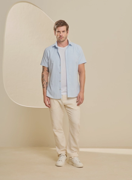 Camisa Masculina St Barths Manga Curta