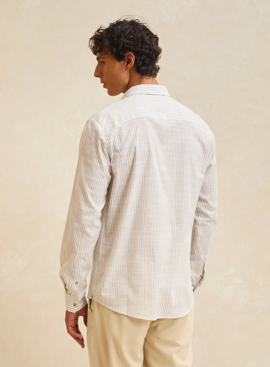 Camisa Masculina Relax Manga Longa Listrada Estampados 2