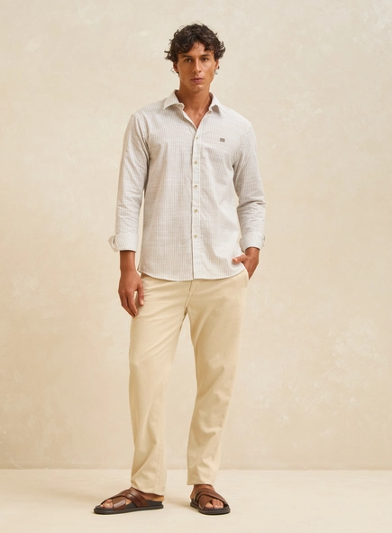 Camisa Masculina Relax Manga Longa Listrada