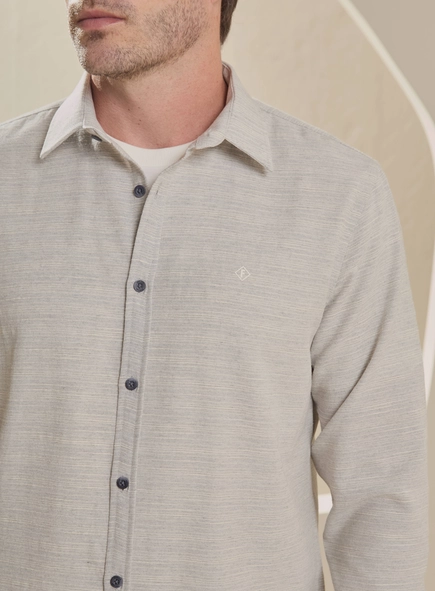 Camisa Masculina Relax Manga Longa
