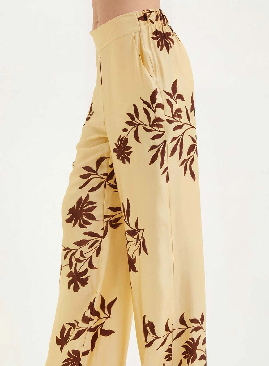 Calça Feminina Estampada Floral - Pantalona Estampados 4