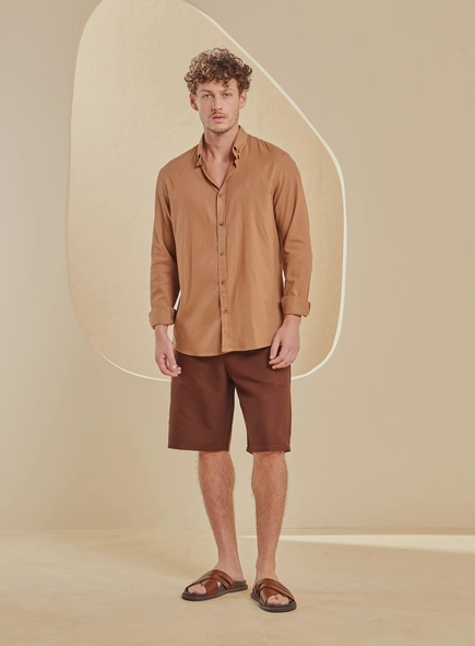 Camisa Masculina Relax Manga Longa