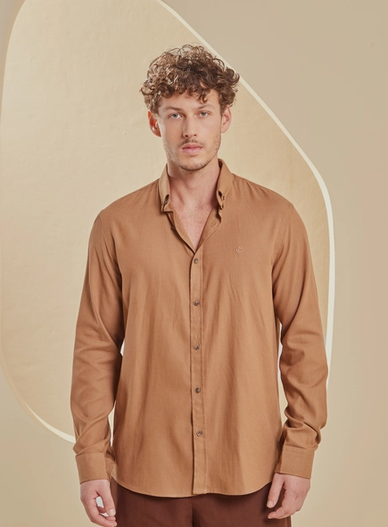 Camisa Masculina Relax Manga Longa