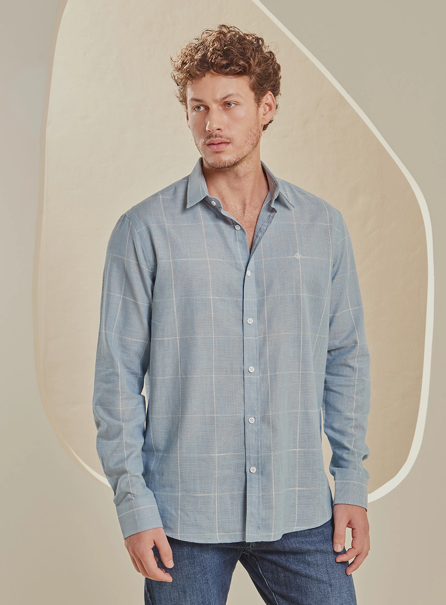Camisa Masculina Relax Manga Curta Estampados 1