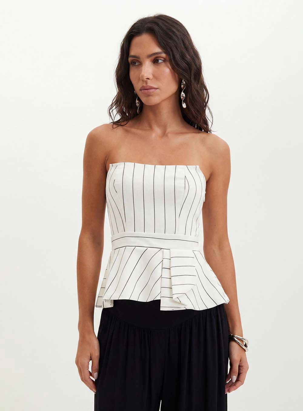 Blusa Feminina Listrada - Peplum Estampados 1