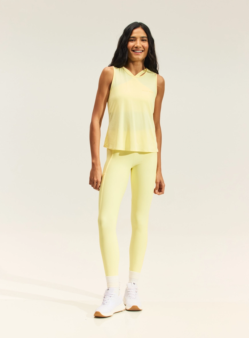 Calça Legging Feminina Com Cós Alto