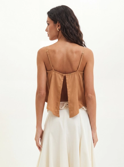 Blusa Feminina Com Costas Vazadas - Godê