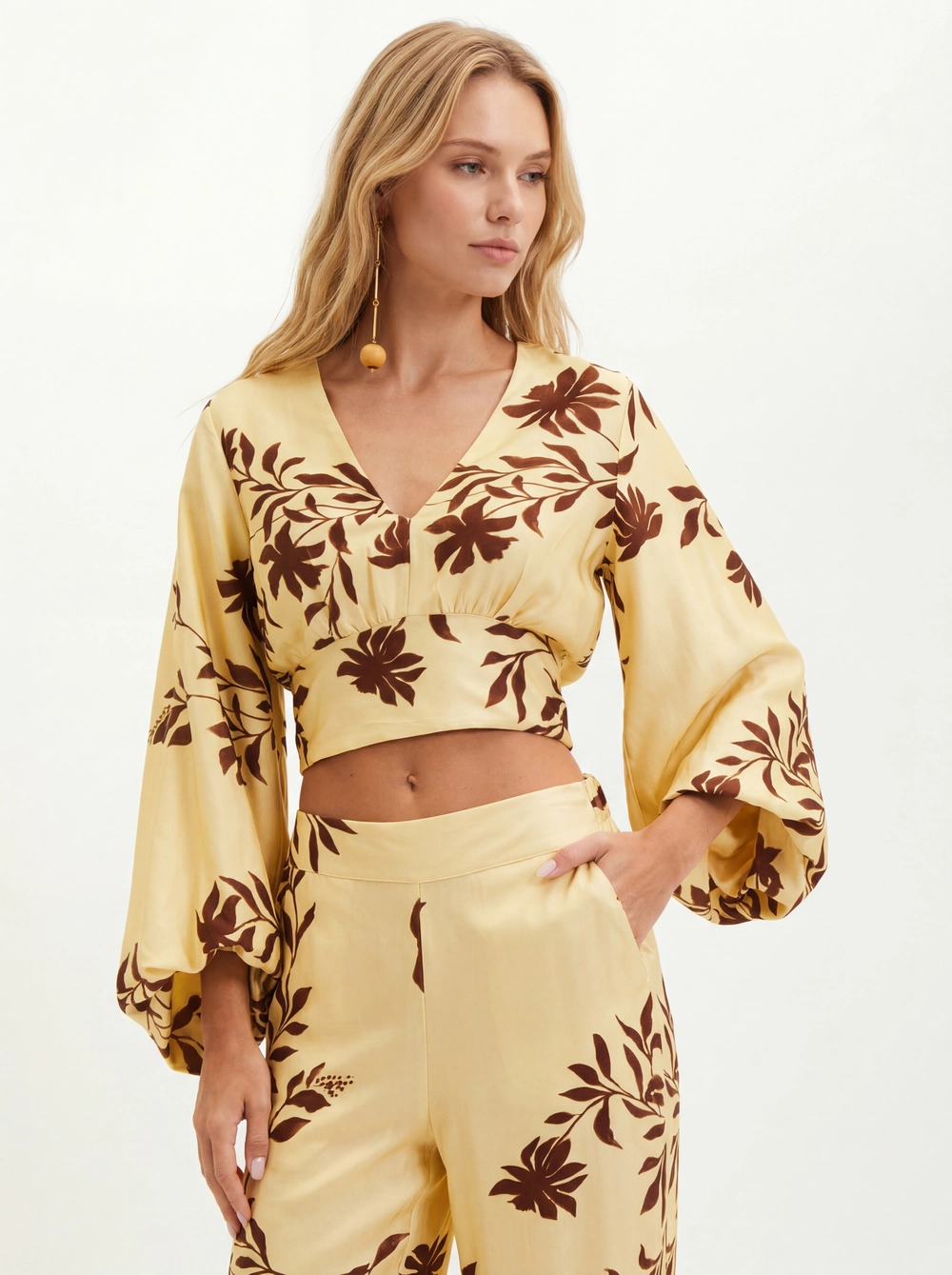Blusa Feminina Estampada Com Amarração - Comfort Estampados 4