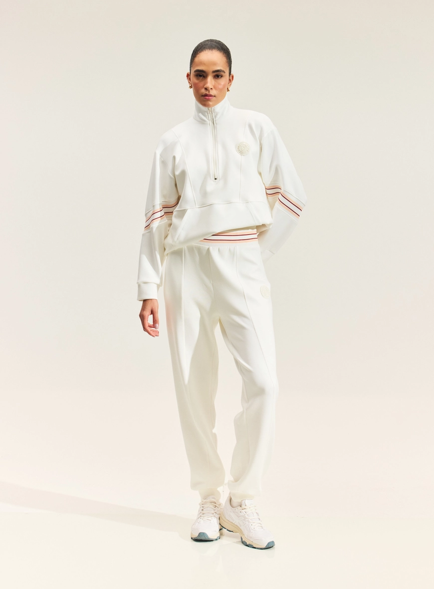Calça Jogger Com Cós Retilínea