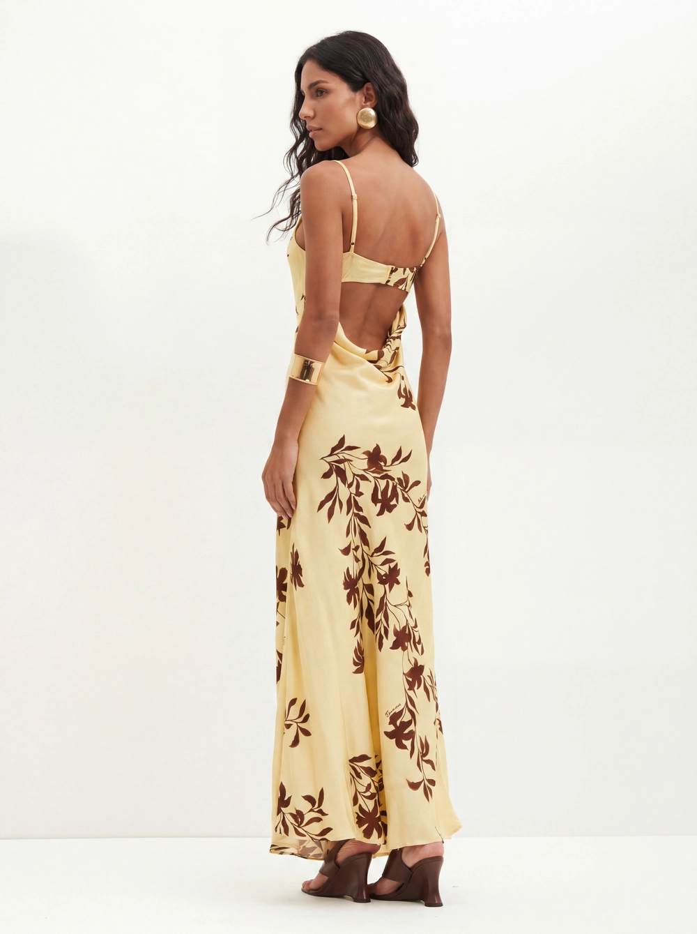Vestido Estampado Com Alças Finas Estampados 2