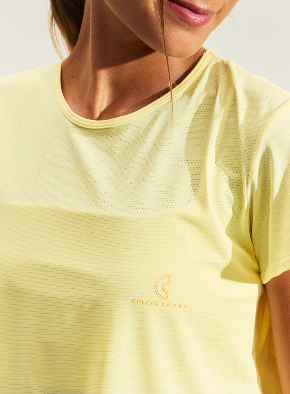 Blusa Cropped Feminina - New Comfort Amarelo