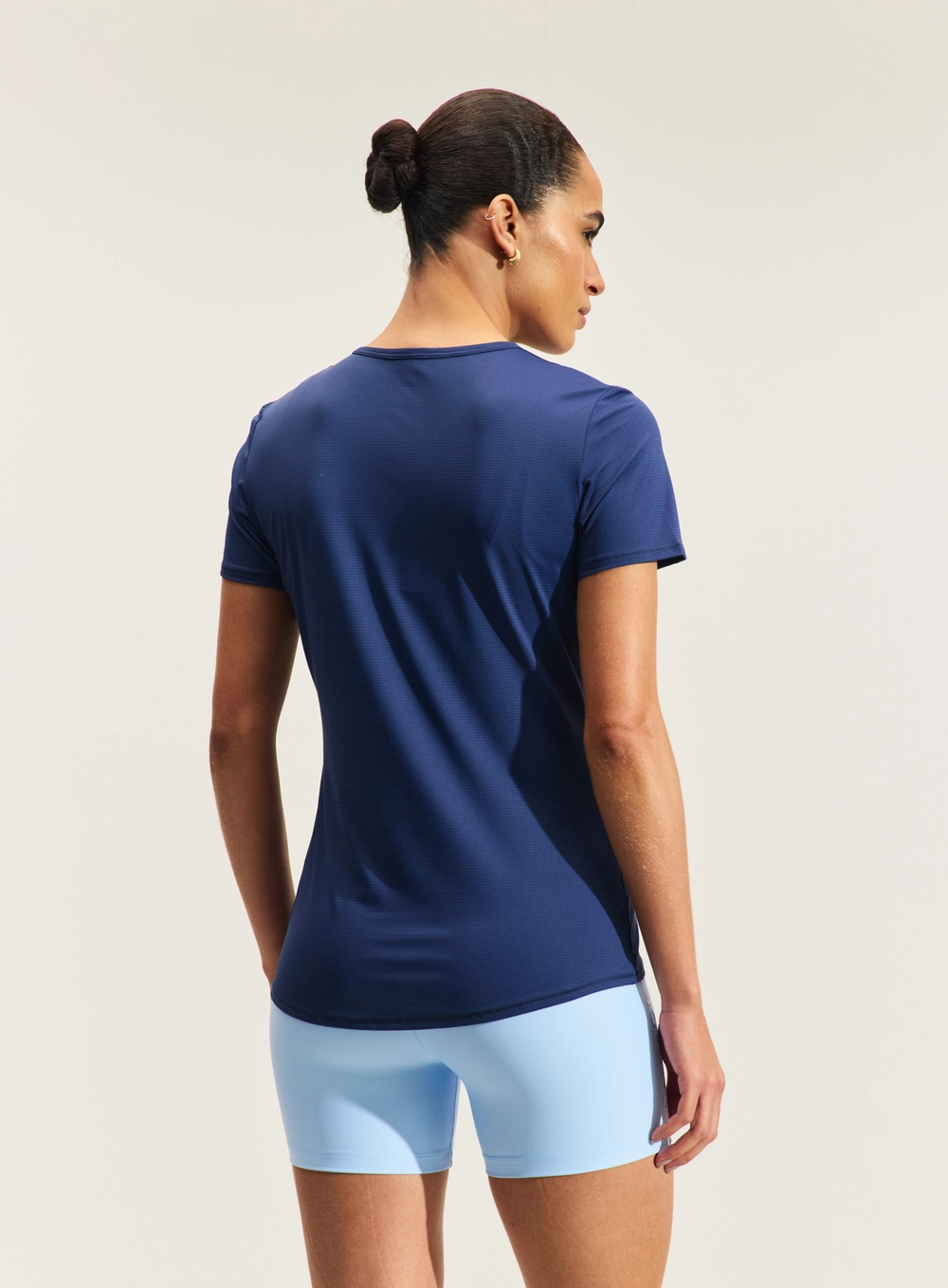 Blusa Sport Feminina Com Estampa Frontal Azul