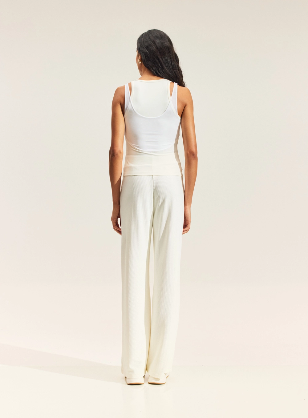 Regata Sport Com Detalhe Tule Branco