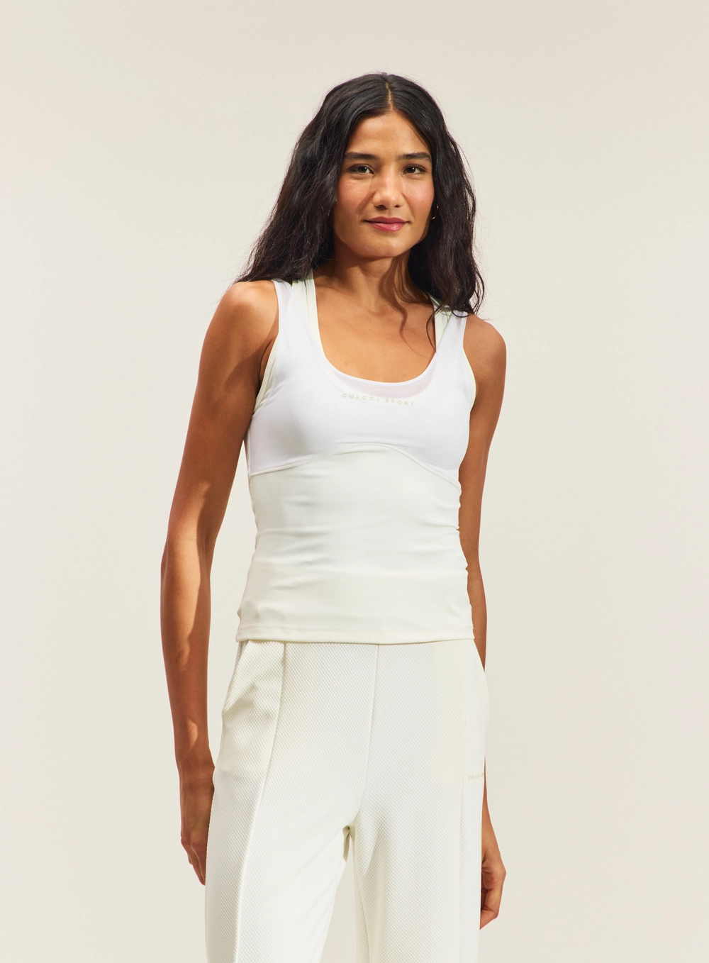 Regata Sport Com Detalhe Tule Branco
