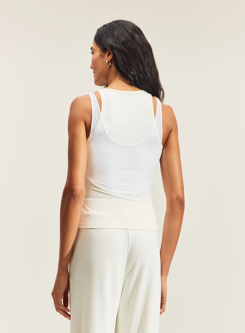 Regata Sport Com Detalhe Tule Branco
