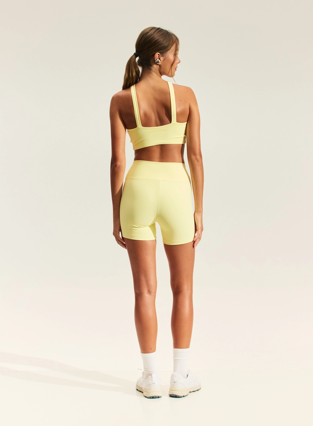 Top Feminino Frente Única Transpassado Amarelo