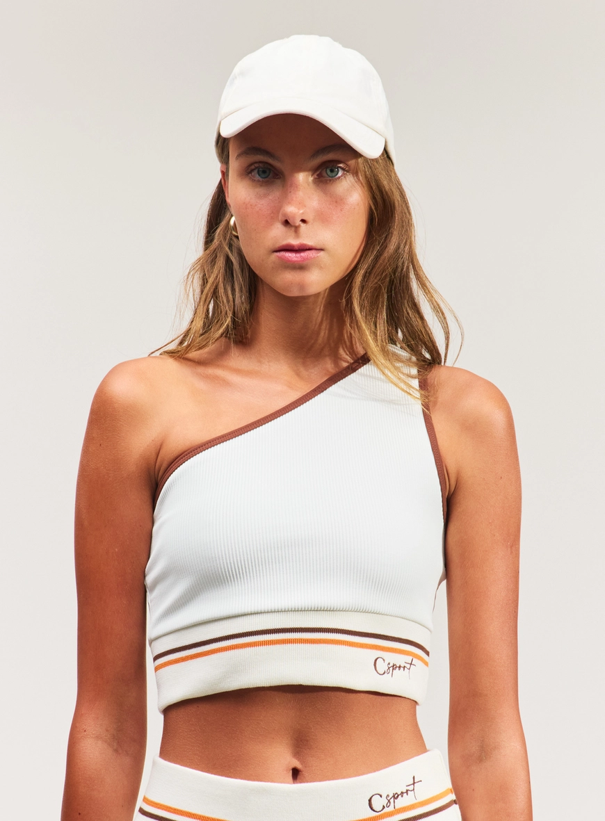 Top Cropped Feminino Com Ombro Só