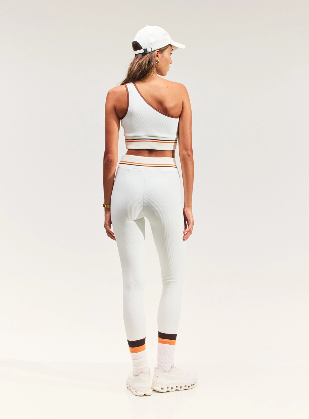 Top Cropped Feminino Com Ombro Só Branco