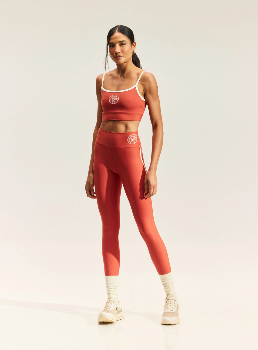 Top Feminino Com Alças Finas Laranja