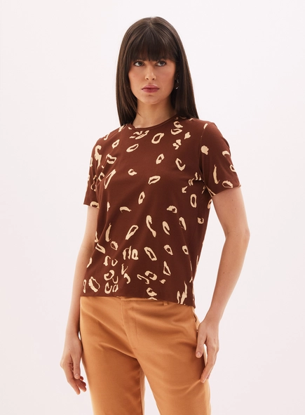 Camiseta Feminina Estampada