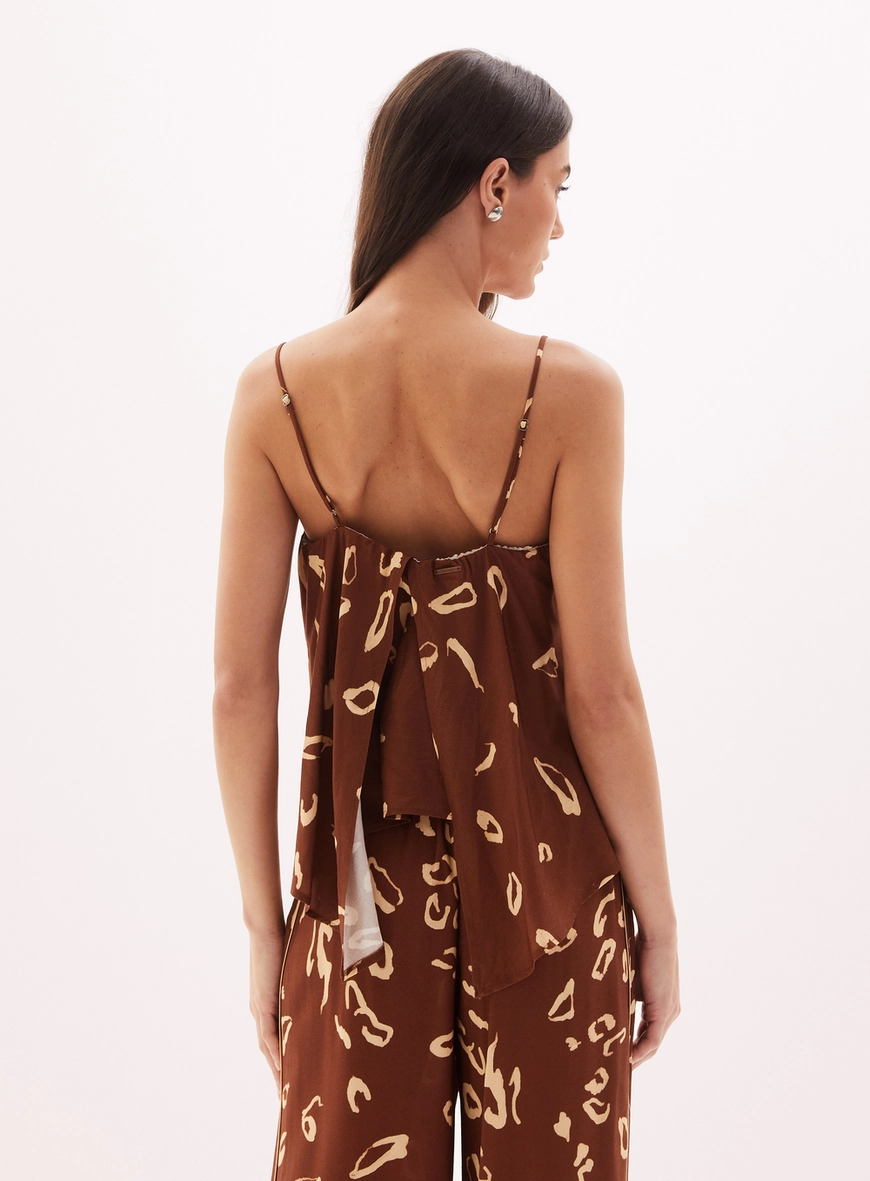 Blusa Feminina Estampada Em Camadas Estampados 4