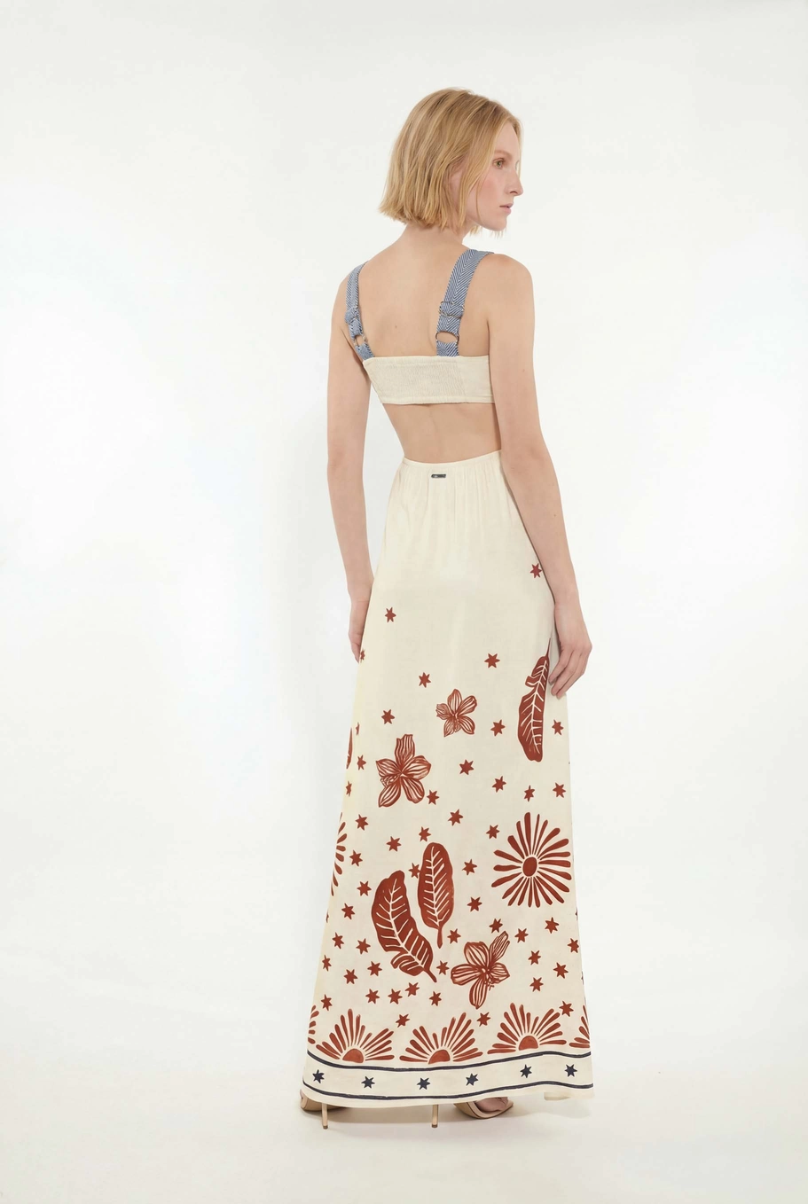 Vestido Midi Comfort Estampado Estampados 2