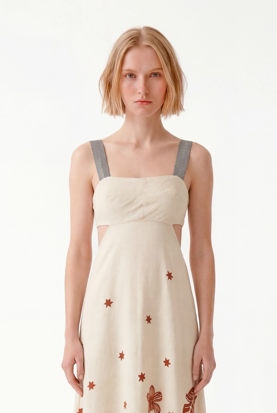 Vestido Midi Comfort Estampado Estampados 3