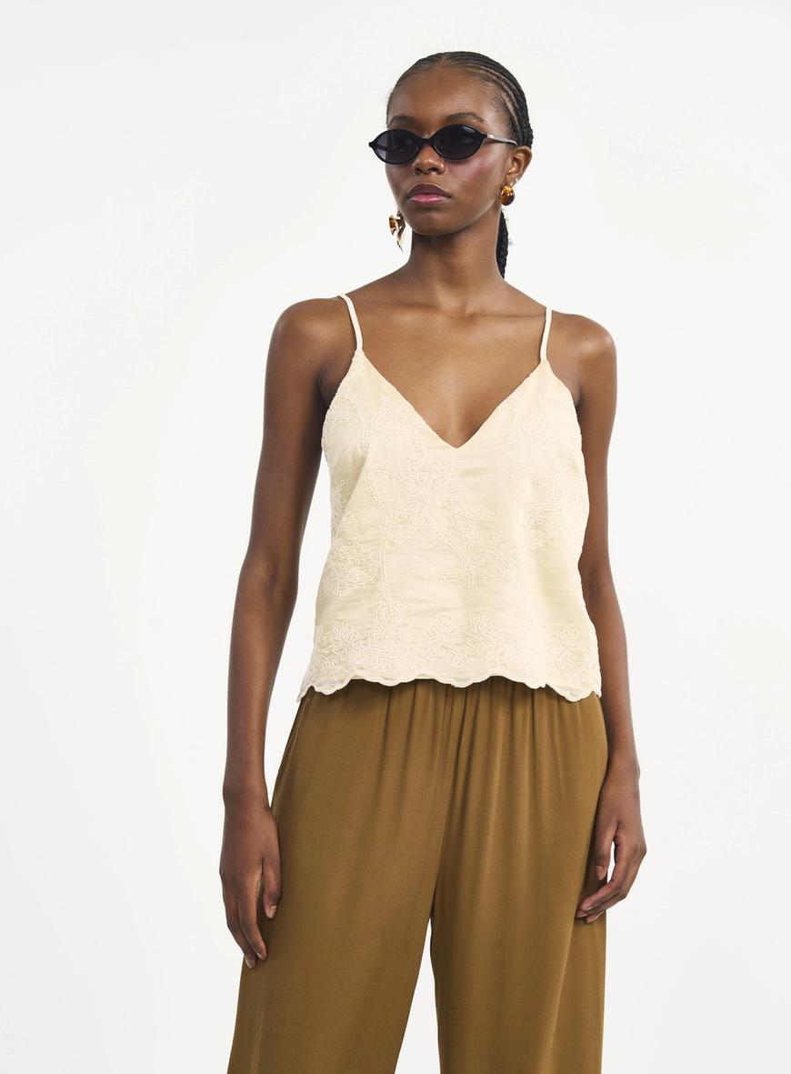 Blusa Bordada - Comfort