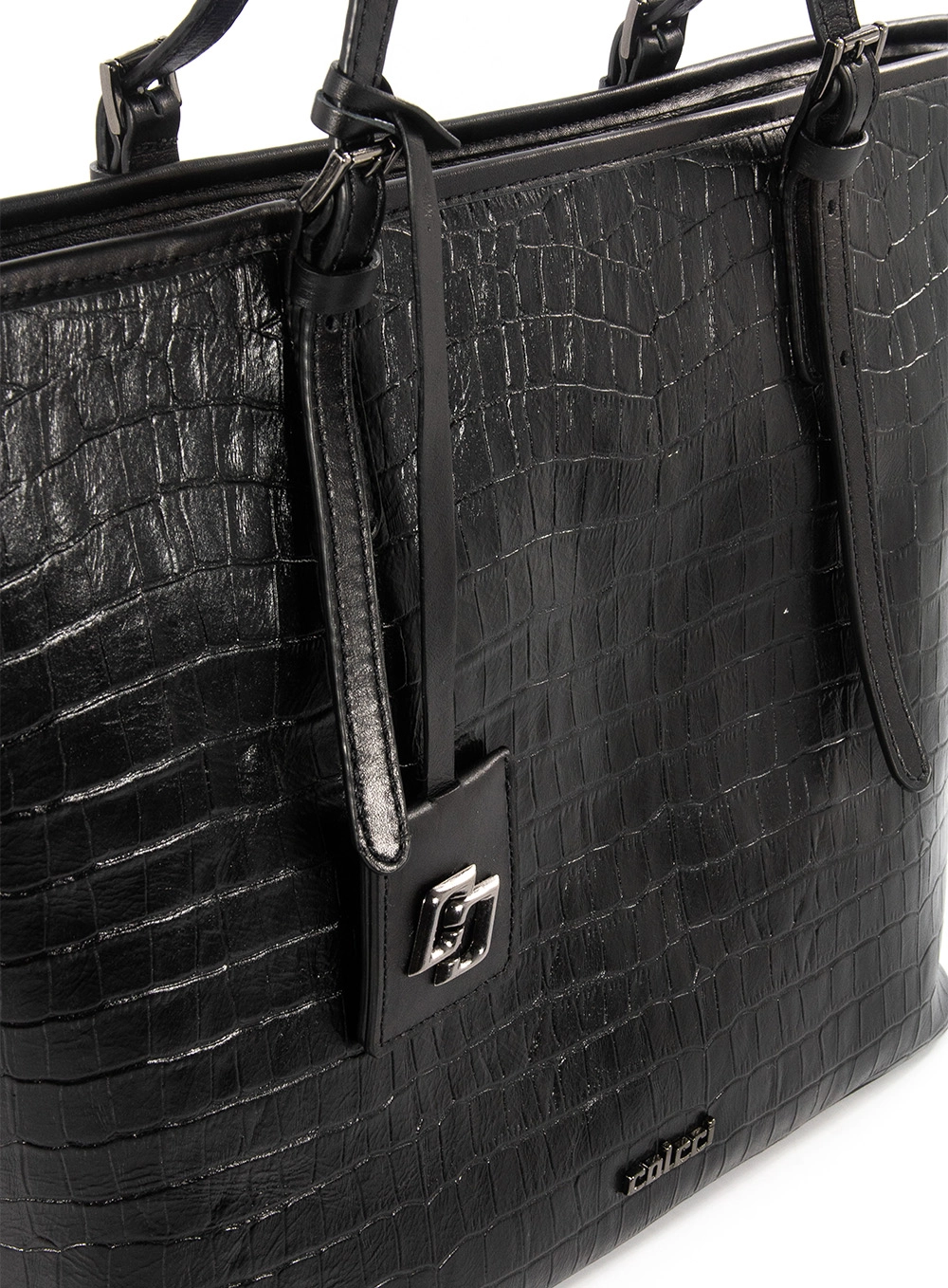 Bolsa Shopping Lia Colcci Preto