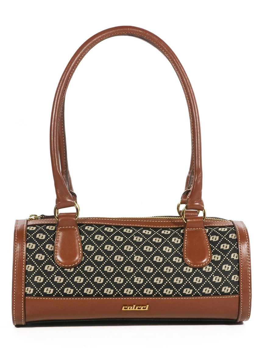 Bolsa Colcci Bowling Monograma Duplo Marrom 1