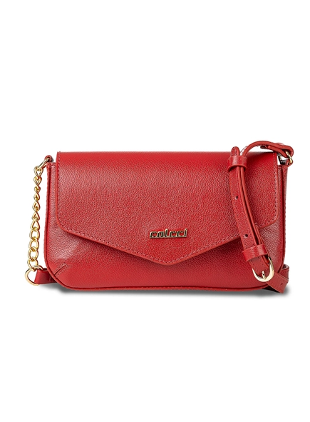 Bolsa Colcci Couro Crossbody Mel