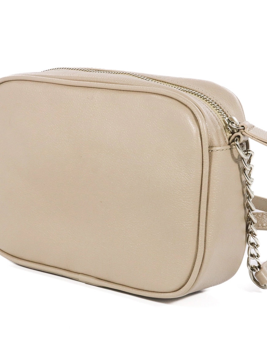 Bolsa Colcci Couro Câmera Bag Mel Bege Misk 3